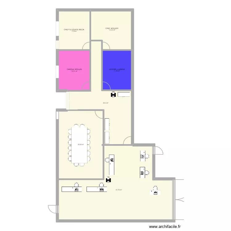 ValenceV1. Plan de 7 et 168 m² ValenceV1. Plan de 7 et 168 m²