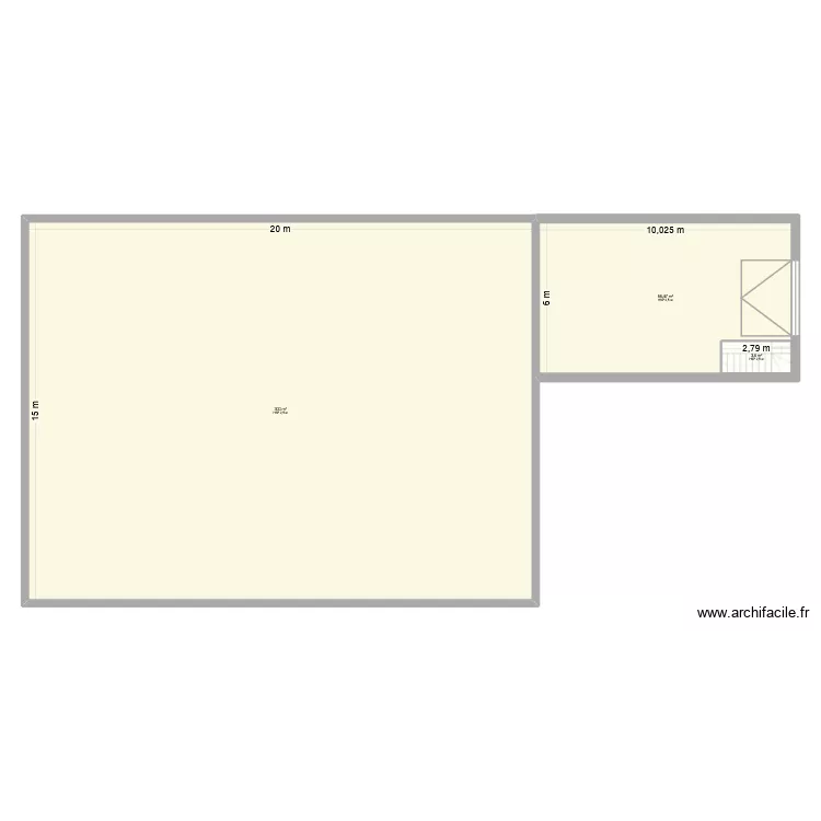 Maison 3. Plan de 4  et 424 m²