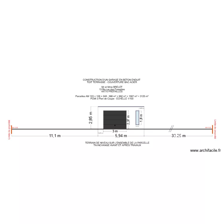 PCMI 3 BRELET. Plan de PCMI 3 BRELET. Plan de
