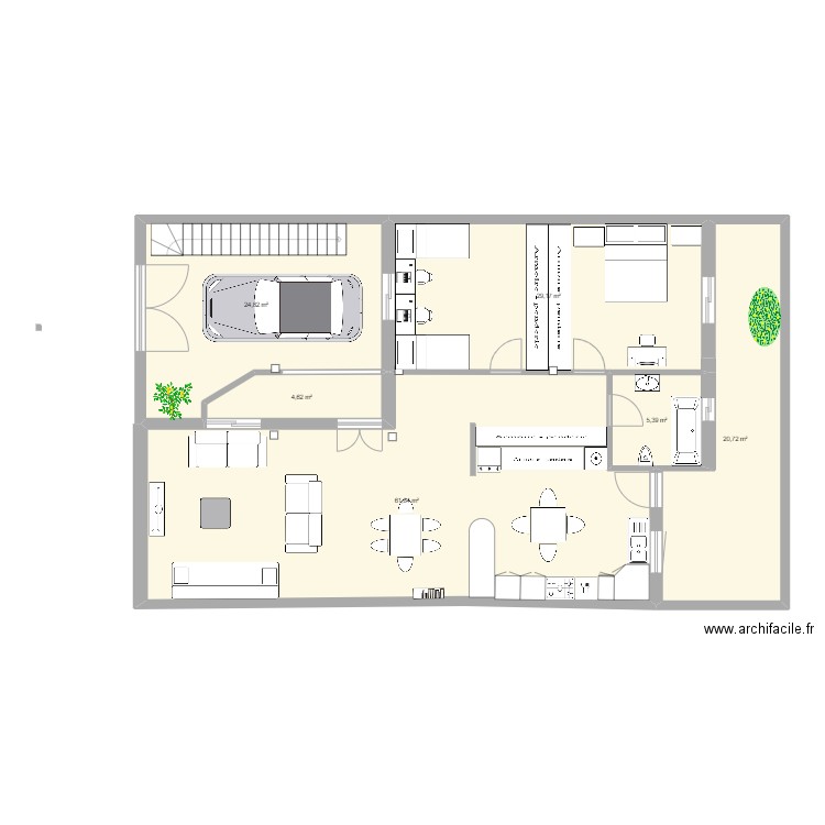 Plan 8. Plan de 0 pièce et 0 m2