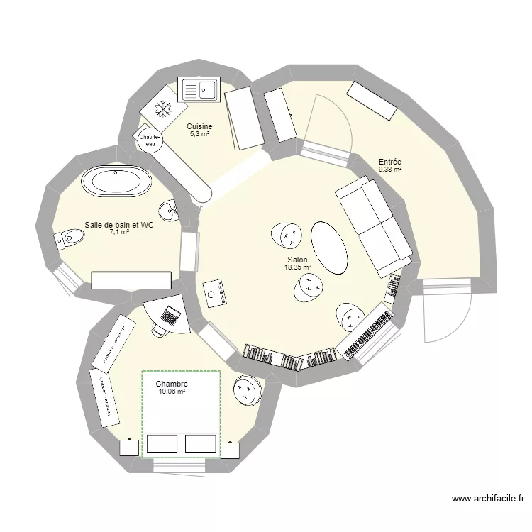 KERTERRE. Plan de KERTERRE. Plan de