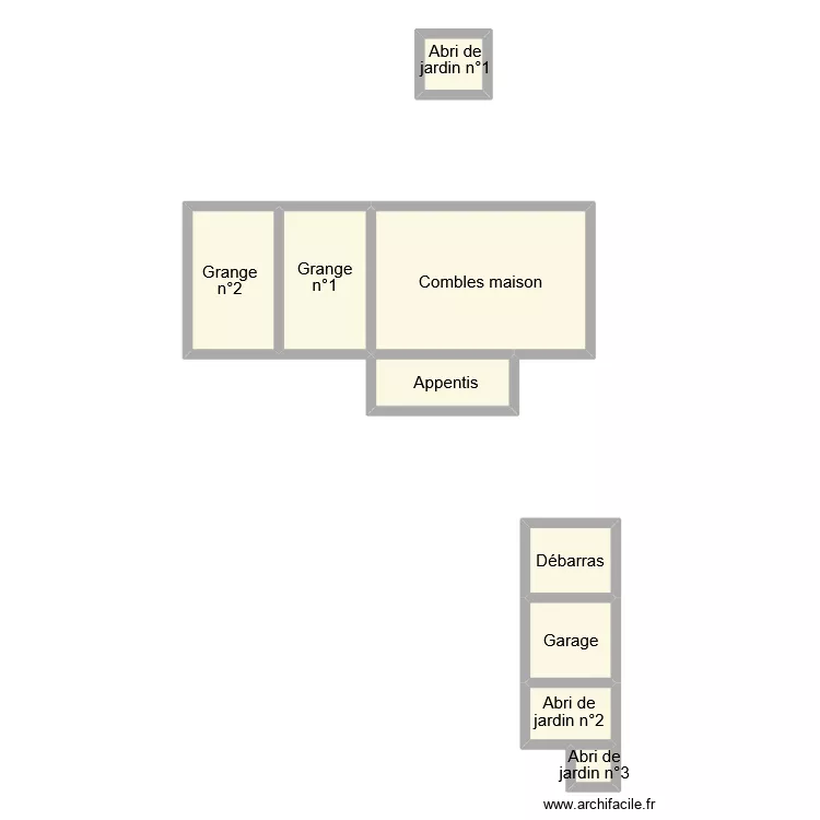 perez dependance. Plan de 9 et 72 m² perez dependance. Plan de 9 et 72 m²