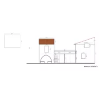 plan coupe fa&ccedil;ade avec extension 3