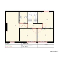 PLAN MAISON 1er ÉTAGE  ACTUEL