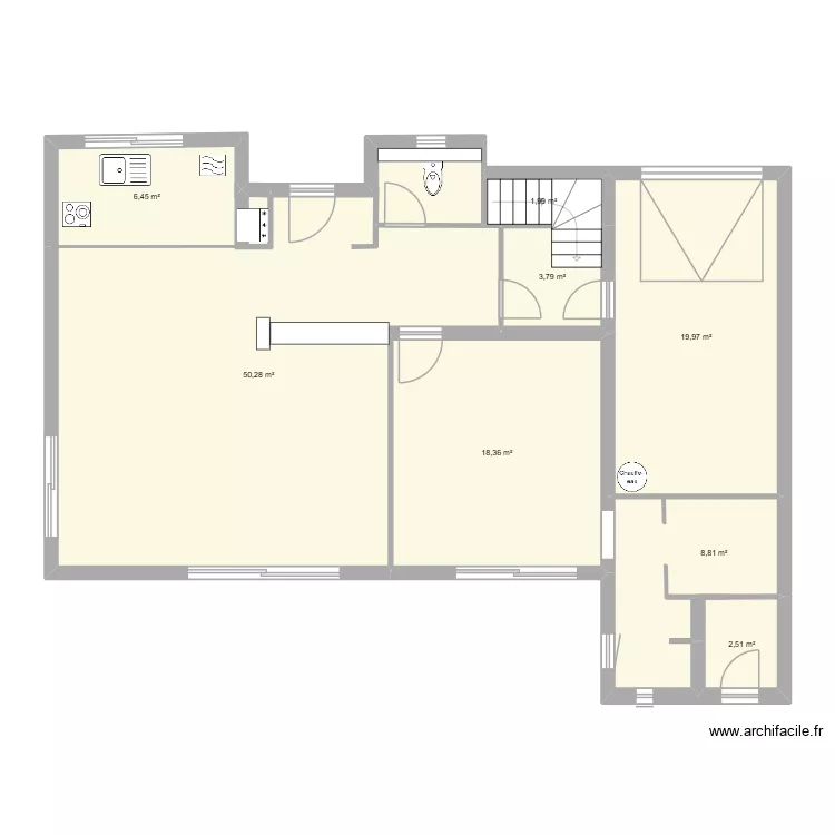 lecres2. Plan de 8  et 113 m²