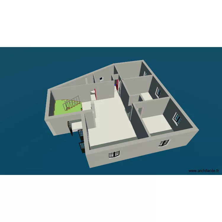 MA MAISON. Plan de 7 Pièces et 252 m² MA MAISON. Plan de 7 Pièces et 252 m²