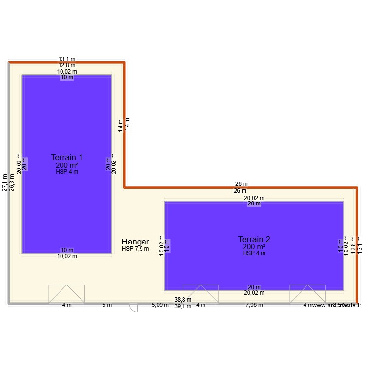 Padel Family. Plan de 0 pièce et 0 m2