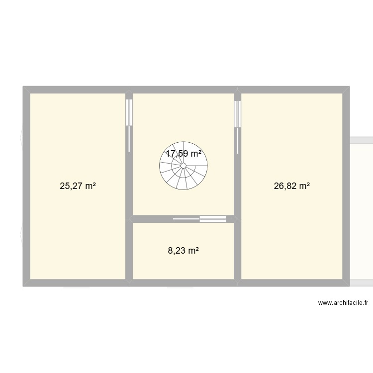 stgp357. Plan de 18 pièces et 273 m2