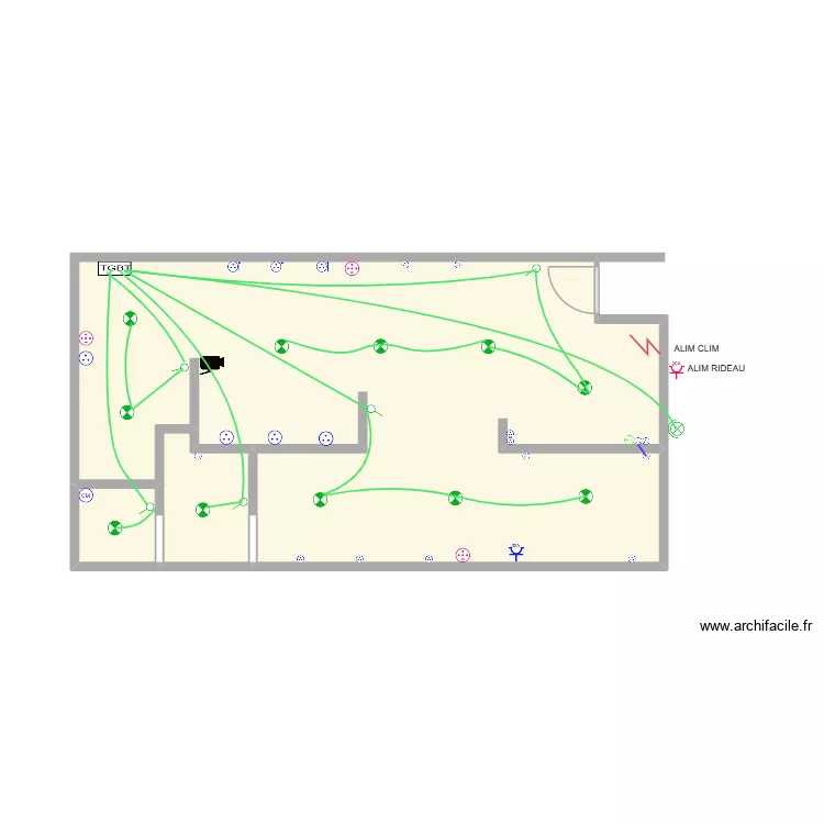 MEDINA 4. Plan de 3  et 29 m²