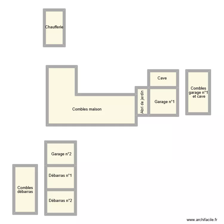 douady dependa. Plan de 10 et 88 m² douady dependa. Plan de 10 et 88 m²
