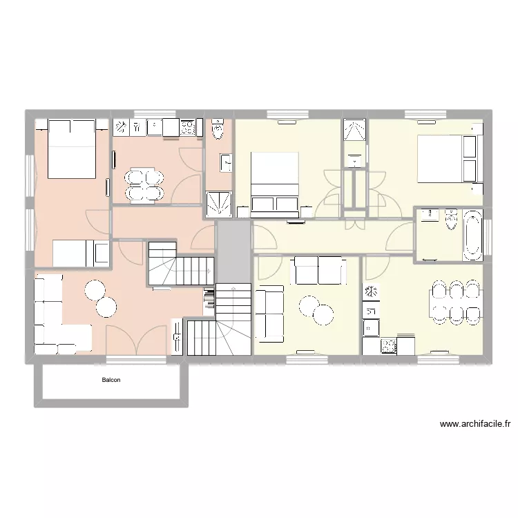 Ekrin des Cimes No3 - PROJET DIVISION 2. Plan de Ekrin des Cimes No3 - PROJET DIVISION 2. Plan de