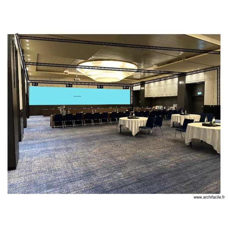 Gunvor projections lat&eacute;rales. Plan de 