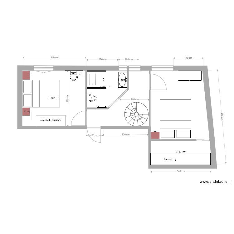 studio 15112. Plan de 0 pièce et 0 m2