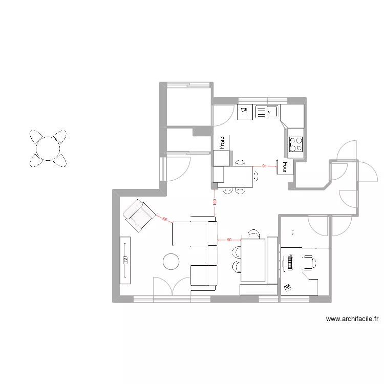 V5 Projet Fourtane. Plan de 