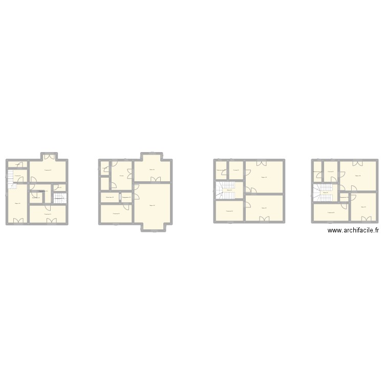350602466. Plan de 30 pièces et 317 m2