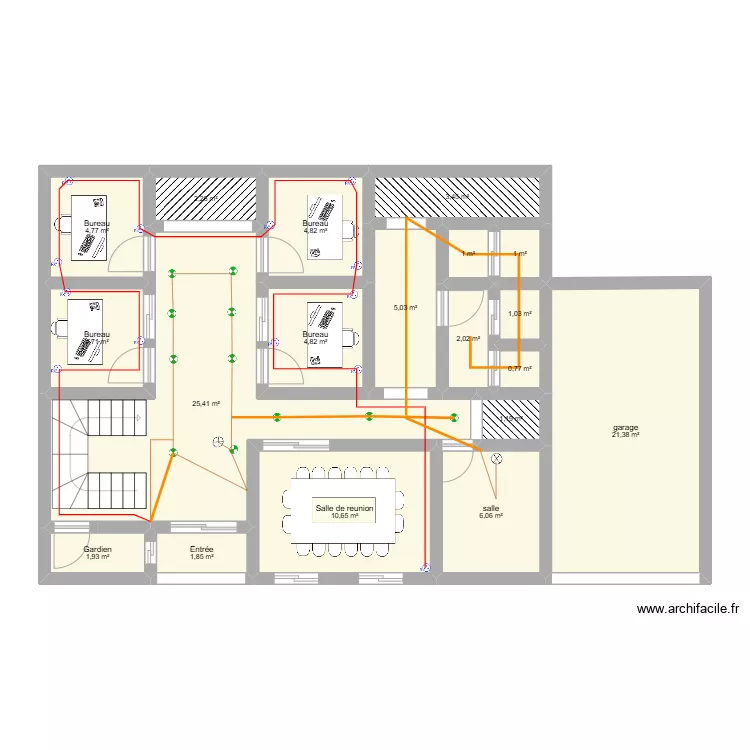 plan bureau. Plan de 