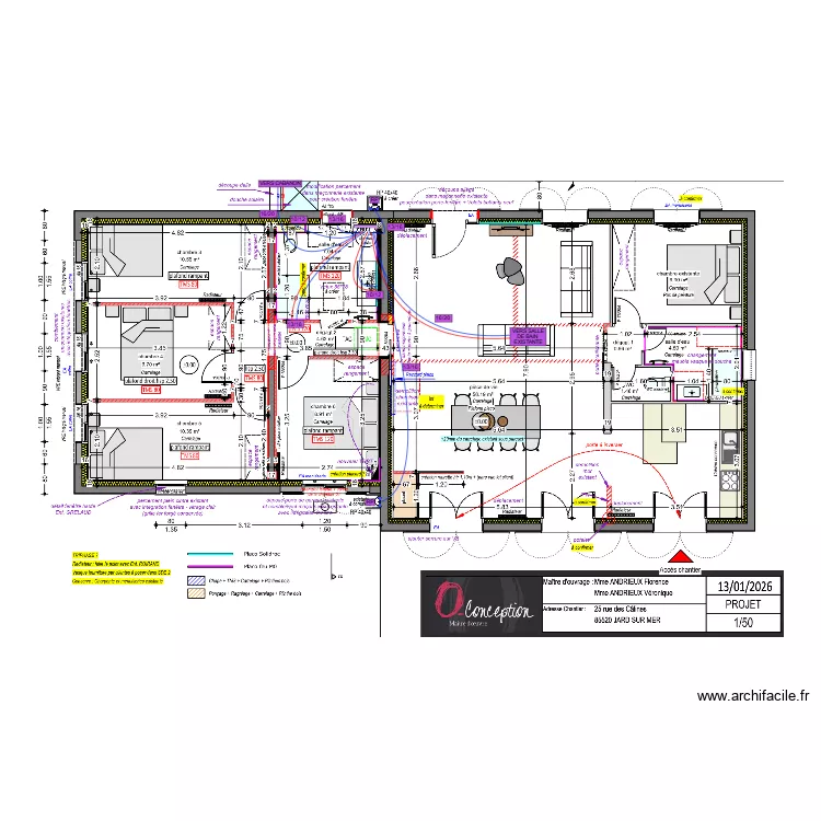ANDRIEUX PLAN PLOMBERIE. Plan de ANDRIEUX PLAN PLOMBERIE. Plan de