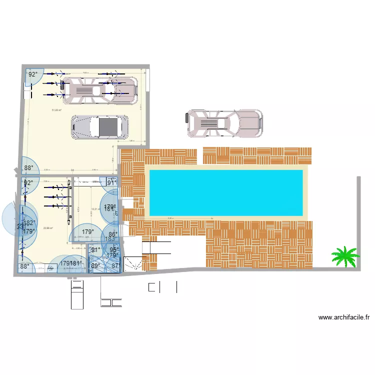 garage r&eacute; mai 2024 in process. Plan de 