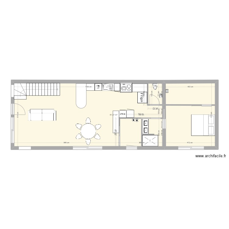Villa 2 VR RDC. Plan de 0 pièce et 0 m2