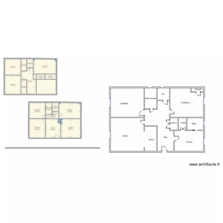 ST CHAMOND . Plan de 