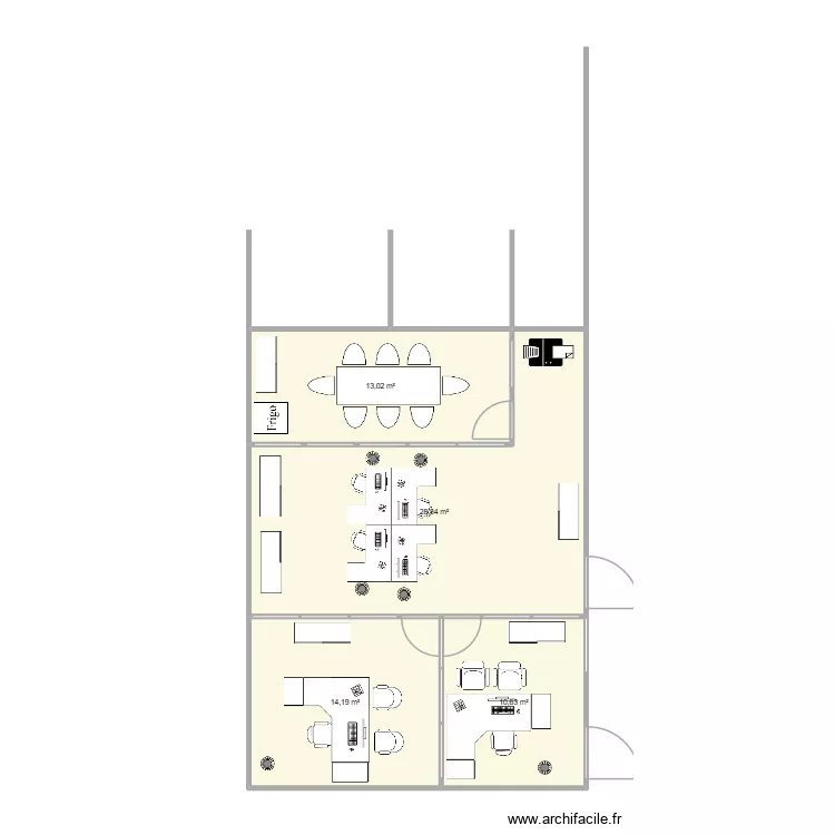 Nouveau plan. Plan de 4 et 67 m² Nouveau plan. Plan de 4 et 67 m²