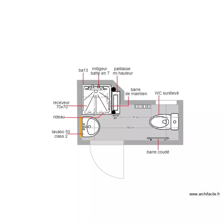 barbe roussel. Plan de 