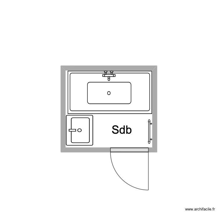 Pasquet. Plan de 1  et 2 m²