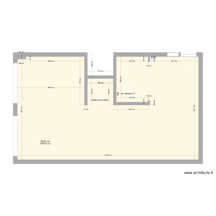 lot 20 bis. Plan de 0 pièce et 0 m2