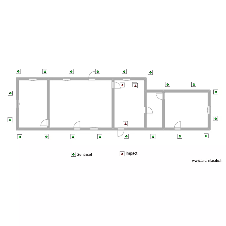 DEMICHEL DUROC. Plan de 5 et 129 m² DEMICHEL DUROC. Plan de 5 et 129 m²