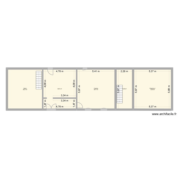 Les Florins Moreaux. Plan de 0 pièce et 0 m2