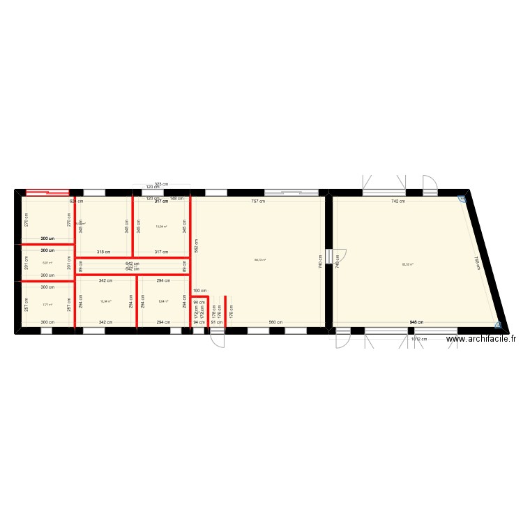 plan final. Plan de 0 pièce et 0 m2