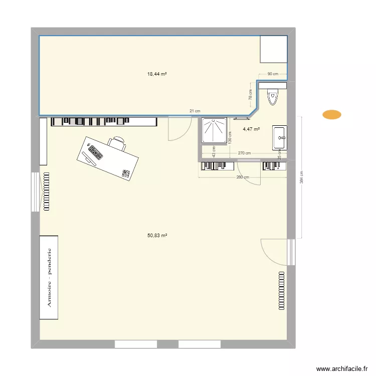 sdb haut 2025_80x80_145_d. Plan de 
