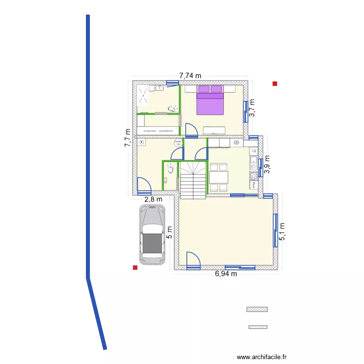 scotty 2. Plan de 1 et 83 m² scotty 2. Plan de 1 et 83 m²
