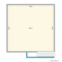 plan murs escalier/sas entrée