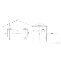 Plan façade arrière