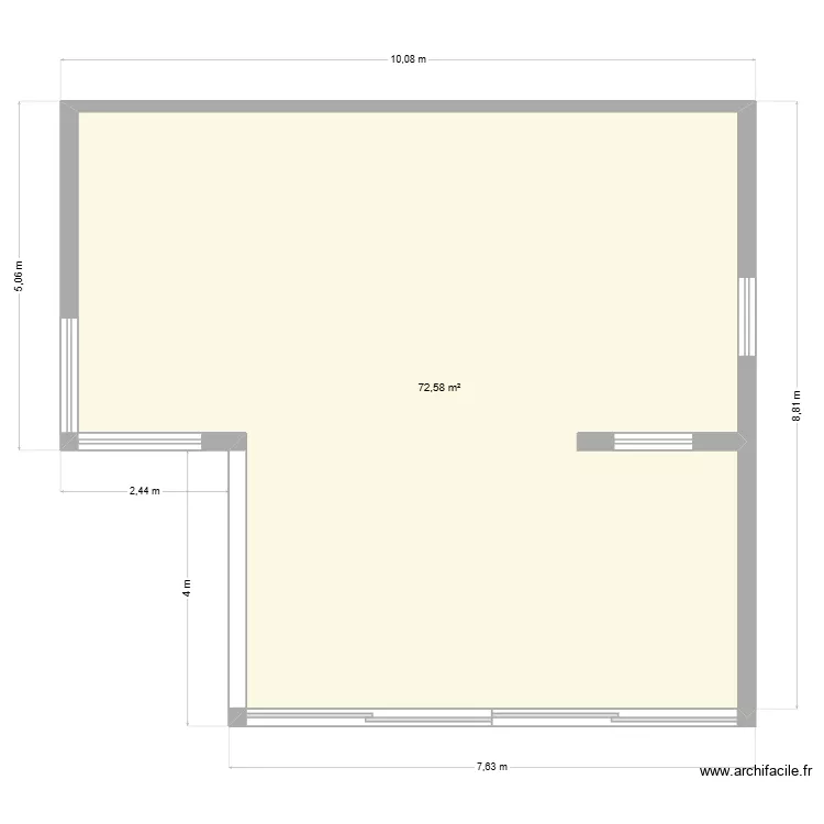 Plan Vedrin APRES. Plan de 1 et 73 m² Plan Vedrin APRES. Plan de 1 et 73 m²