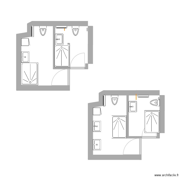 SDB1. Plan de 0 pièce et 0 m2