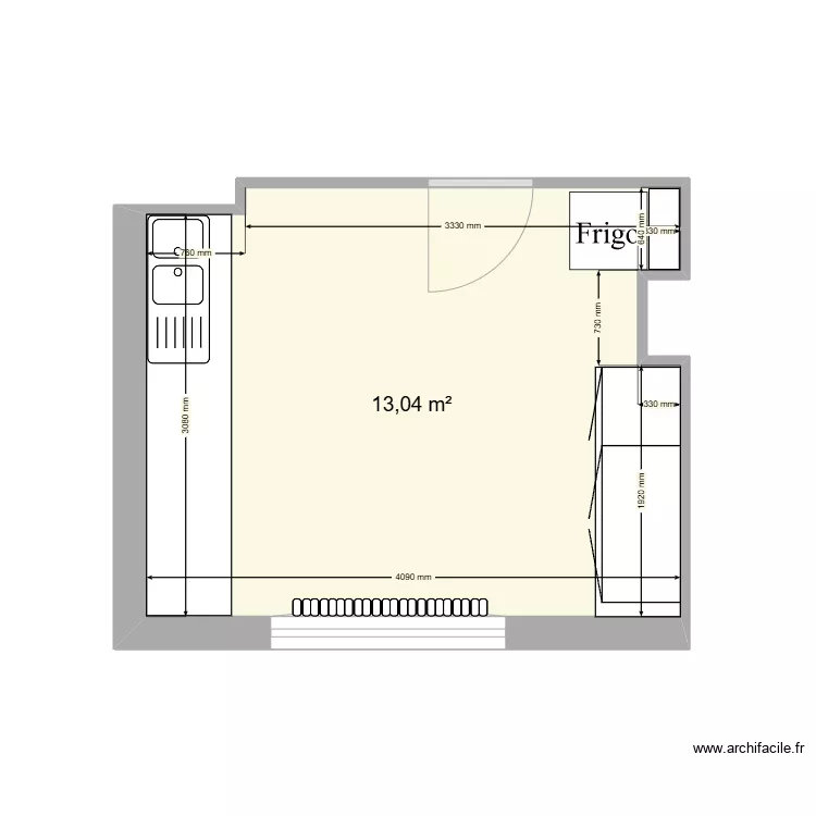 cuisine. Plan de cuisine. Plan de