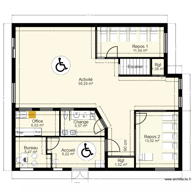 94 Villeneuve le roi 75 calmett Projet Jordan_Urba new 2. Plan de 