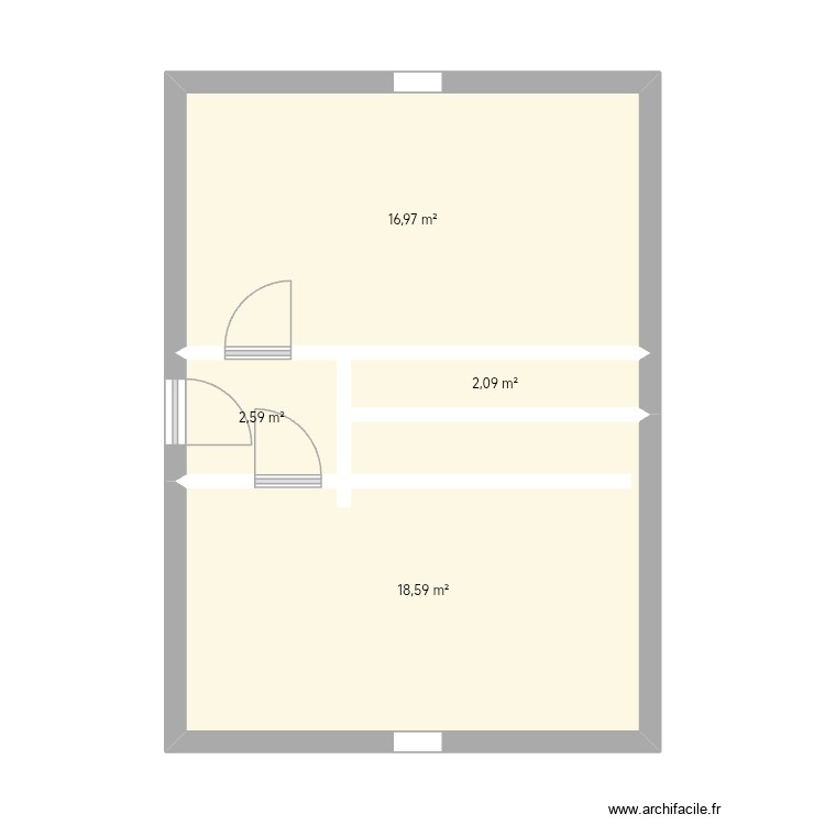 Agrandissement. Plan de 0 pièce et 0 m2
