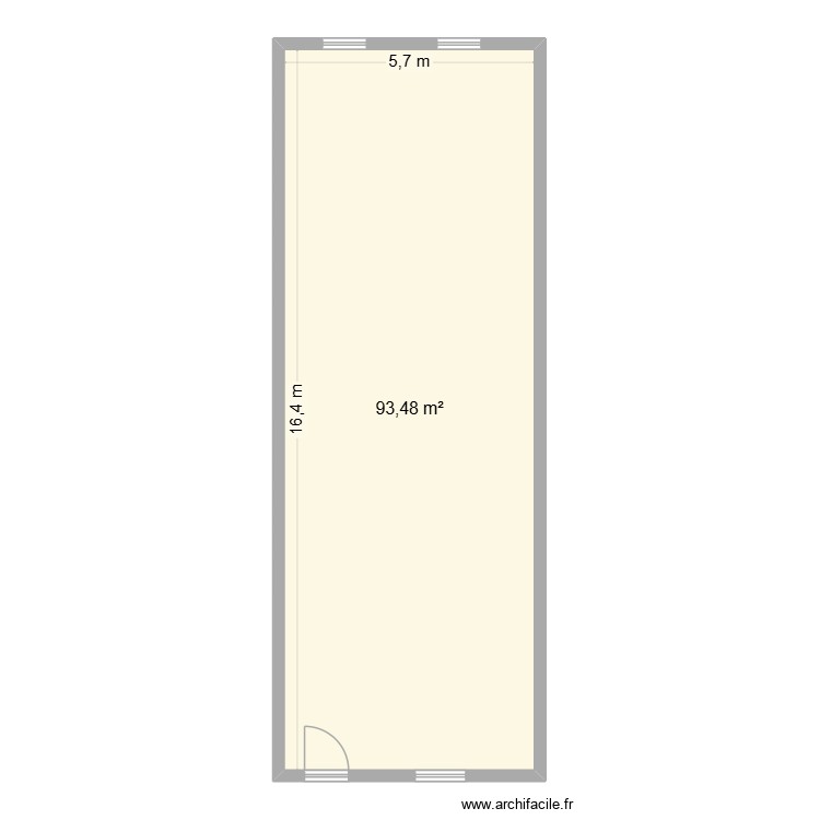 Lombardie - D&eacute;pendance. Plan de 0 pièce et 0 m2