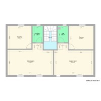 Plan 1er étage après travaux 2 T2