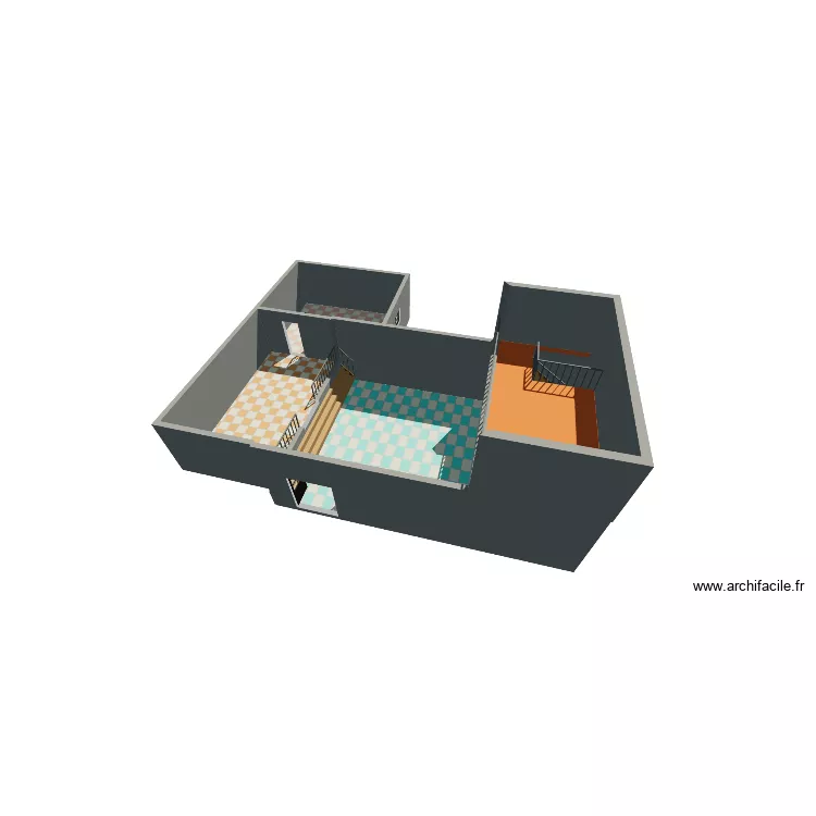chapelle du rasaire. Plan de 7 Pièces et 167 m²