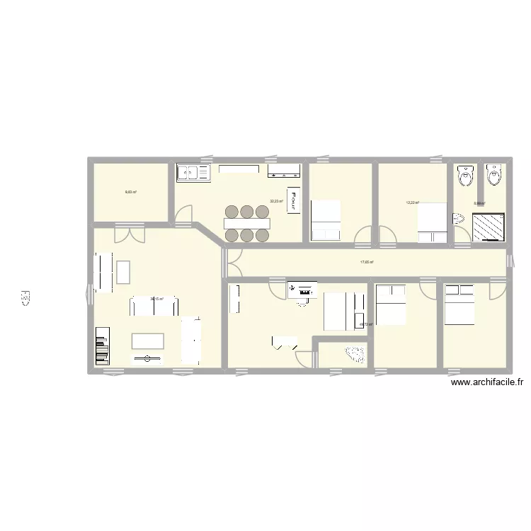 MIKOA. Plan de 7 et 170 m² MIKOA. Plan de 7 et 170 m²