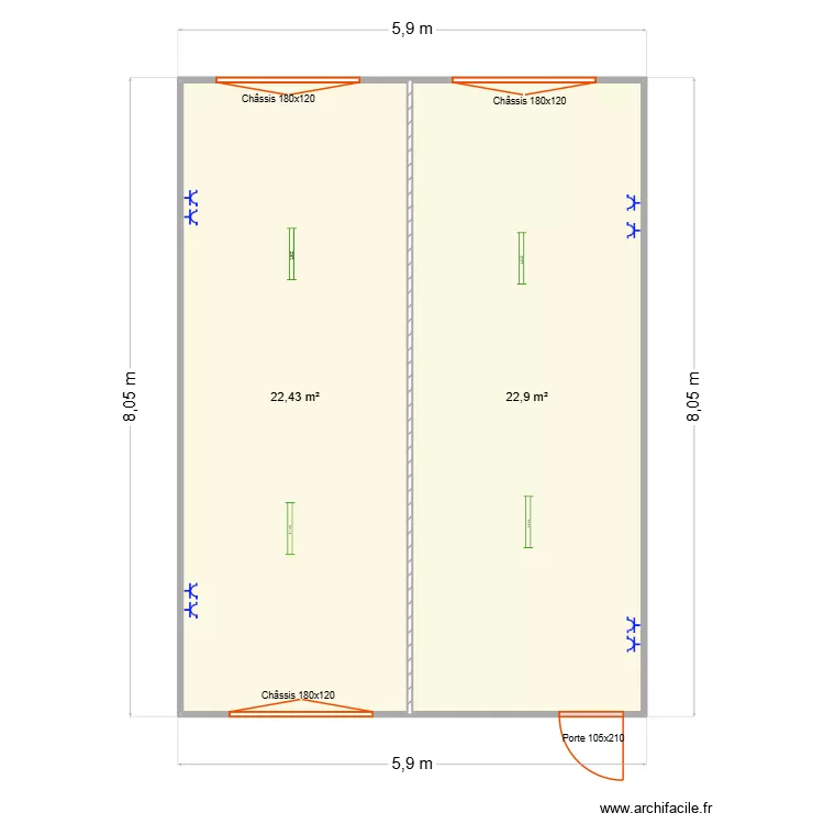 Benoit Vermeulen. Plan de 2 et 45 m² Benoit Vermeulen. Plan de 2 et 45 m²