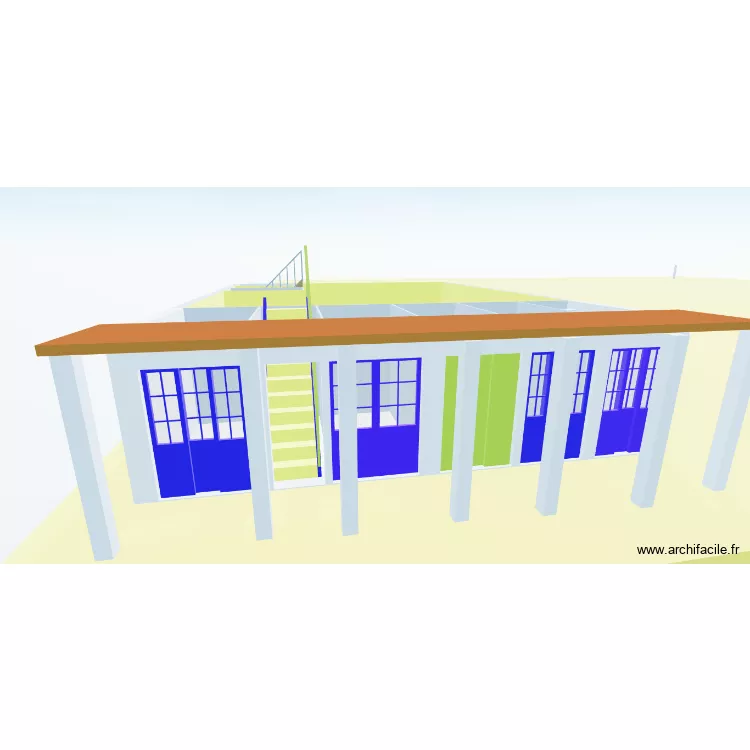 plan. Plan de 9  et 97 m²