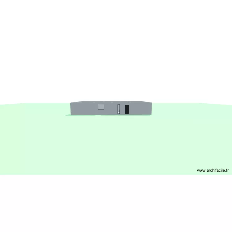 Lukavica plan d&eacute;f.. Plan de 8 pièces et 151 m²