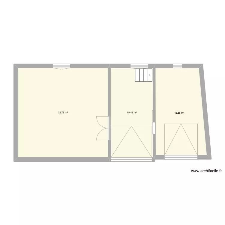 plan rdc initial. Plan de 