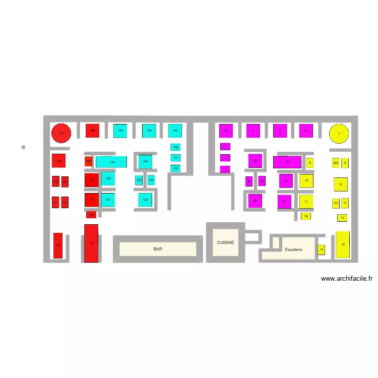 MIONS2. Plan de 4 et 5 m² MIONS2. Plan de 4 et 5 m²