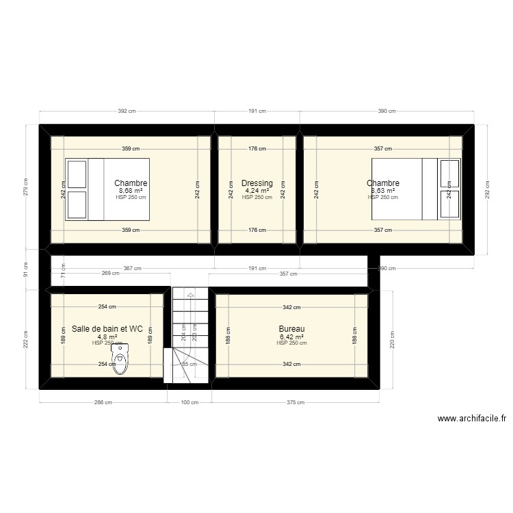 HAUT ENVOI. Plan de 0 pièce et 0 m2